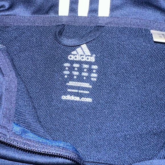 Adidas 1/4 Zip Long Sleeve, Medium - Picture 7 of 7
